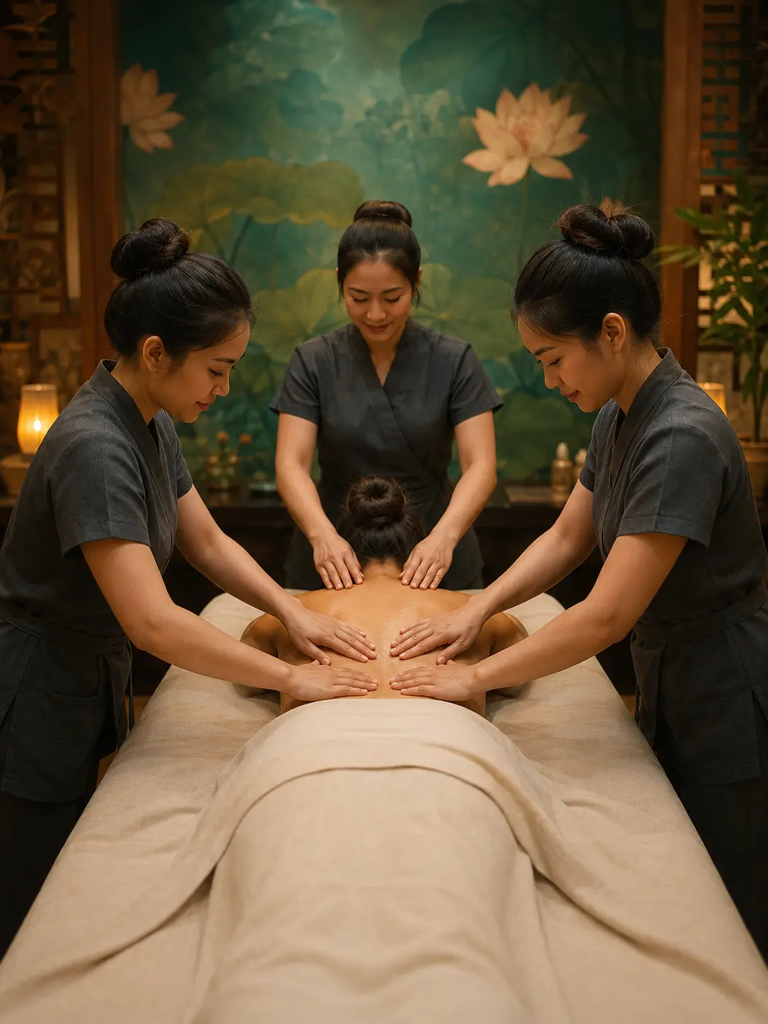 Six Hands Massage